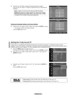 Preview for 32 page of Samsung LN40A540P2F User Manual