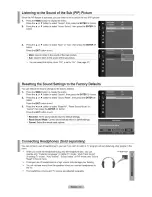 Preview for 35 page of Samsung LN40A540P2F User Manual