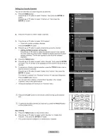 Preview for 38 page of Samsung LN40A540P2F User Manual