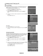 Preview for 45 page of Samsung LN40A540P2F User Manual