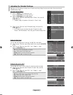 Preview for 21 page of Samsung LN40A630M1F User Manual