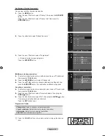 Preview for 40 page of Samsung LN40A630M1F User Manual