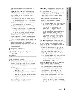 Preview for 19 page of Samsung LN40C610N1F Manual Del Usuario