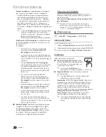 Preview for 20 page of Samsung LN40C610N1F Manual Del Usuario