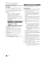 Preview for 22 page of Samsung LN40C610N1F Manual Del Usuario