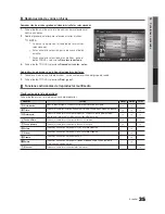 Preview for 35 page of Samsung LN40C610N1F Manual Del Usuario