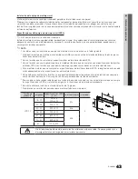 Preview for 43 page of Samsung LN40C610N1F Manual Del Usuario