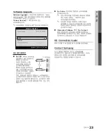 Preview for 23 page of Samsung LN40C610N1F User Manual