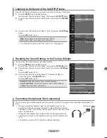 Preview for 35 page of Samsung LN46A580P6F User Manual