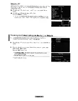 Preview for 34 page of Samsung LN46A850S1F User Manual