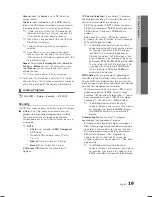 Preview for 19 page of Samsung LN46C600 User Manual