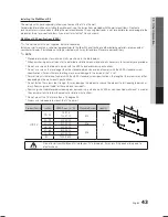 Preview for 43 page of Samsung LN46C600 User Manual