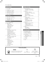 Preview for 3 page of Samsung LN46C750R2F User Manual