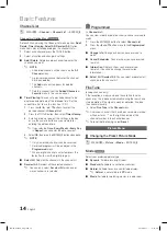 Preview for 14 page of Samsung LN46C750R2F User Manual
