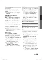 Preview for 21 page of Samsung LN46C750R2F User Manual