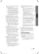 Preview for 23 page of Samsung LN46C750R2F User Manual