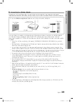 Preview for 29 page of Samsung LN46C750R2F User Manual