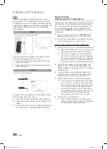 Preview for 30 page of Samsung LN46C750R2F User Manual