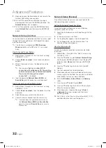 Preview for 32 page of Samsung LN46C750R2F User Manual