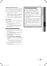 Preview for 33 page of Samsung LN46C750R2F User Manual