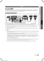 Preview for 41 page of Samsung LN46C750R2F User Manual