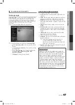 Preview for 107 page of Samsung LN46C750R2F User Manual