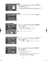 Preview for 29 page of Samsung LN46M52BD Owner'S Instructions Manual