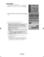 Preview for 50 page of Samsung LN52A530P1FXZA User Manual