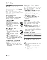 Preview for 20 page of Samsung LN55C650L1F User Manual