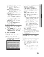 Preview for 21 page of Samsung LN55C650L1F User Manual