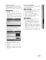 Preview for 27 page of Samsung LN55C650L1F User Manual