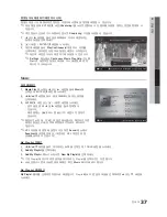 Preview for 37 page of Samsung LN55C650L1F User Manual