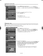 Preview for 50 page of Samsung LNS3292D Owner'S Instructions Manual