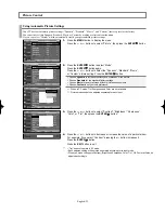 Preview for 25 page of Samsung LNS4051DX Owner'S Instructions Manual