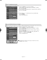 Preview for 172 page of Samsung LNS4051DX Owner'S Instructions Manual