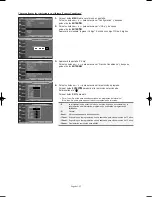 Preview for 178 page of Samsung LNS4051DX Owner'S Instructions Manual