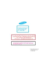 Preview for 2 page of Samsung LS3165H52HR Service Manual