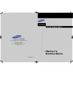 Preview for 1 page of Samsung LTM 225W Owner'S Instructions Manual