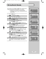 Preview for 19 page of Samsung LW32A23W Owner'S Instructions Manual