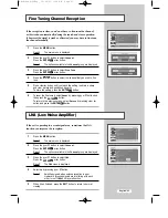 Preview for 23 page of Samsung LW32A23W Owner'S Instructions Manual