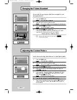 Preview for 24 page of Samsung LW32A23W Owner'S Instructions Manual