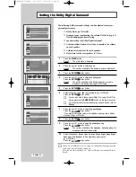 Preview for 32 page of Samsung LW32A23W Owner'S Instructions Manual