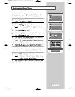 Preview for 39 page of Samsung LW32A23W Owner'S Instructions Manual