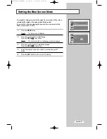 Preview for 41 page of Samsung LW32A23W Owner'S Instructions Manual