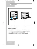 Preview for 52 page of Samsung LW32A23W Owner'S Instructions Manual