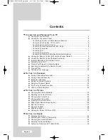 Preview for 4 page of Samsung LW32A33W Owner'S Instructions Manual