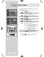 Preview for 26 page of Samsung LW46G15W Owner'S Instructions Manual