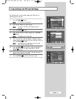 Preview for 27 page of Samsung LW46G15W Owner'S Instructions Manual