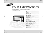 Preview for 25 page of Samsung M1713N Owner'S Instructions And Cooking Manual