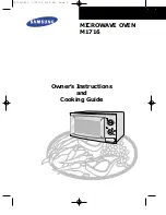 Samsung M1716 Owner'S Instructions Manual preview